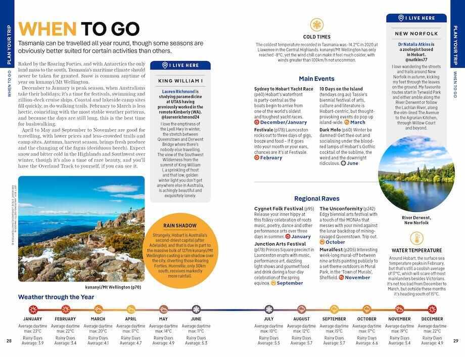 Tasmania Travel Guide by Lonely Planet